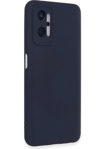 Realme 9i 4g Kılıf Nano Içi Kadife Silikon - Lacivert fiyatları