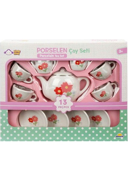 Buğz 1501 Porselen Çay Seti 13 Parça -Sunman fiyatları