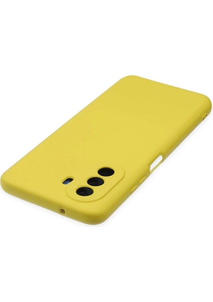 Huawei Nova Y70 Kılıf Nano Içi Kadife Silikon - Sarı indirimleri