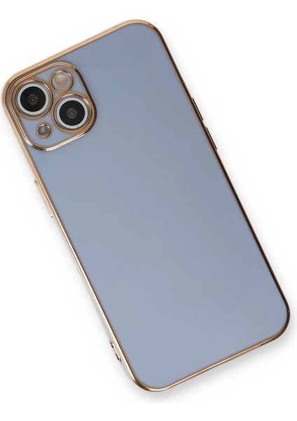 Iphone 13 Kılıf Volet Silikon - Mavi modelleri