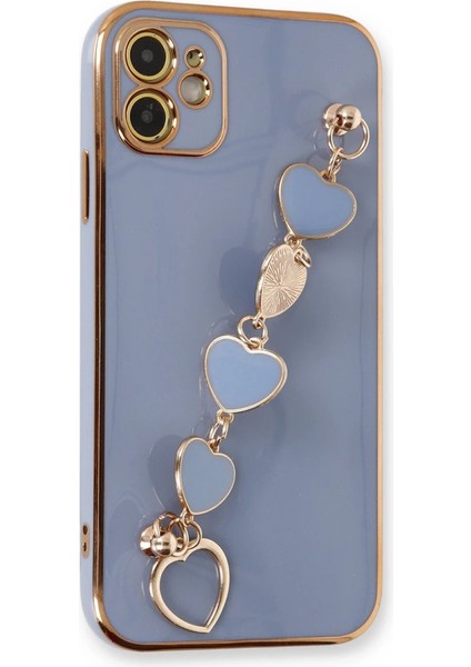 Iphone 12 Kılıf Esila Silikon - Gri