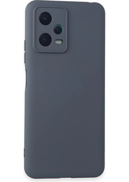 Xiaomi Redmi Note 12 5g Kılıf Nano Içi Kadife Silikon - Gri