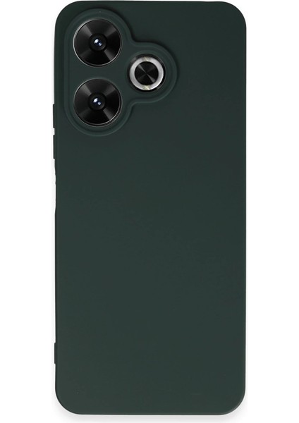 Xiaomi Redmi 13 4g Kılıf First Silikon - Koyu Yeşil