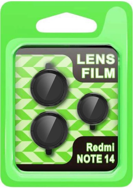 Xiaomi Note 14 5g Raze Metal Kamera Lens - Siyah