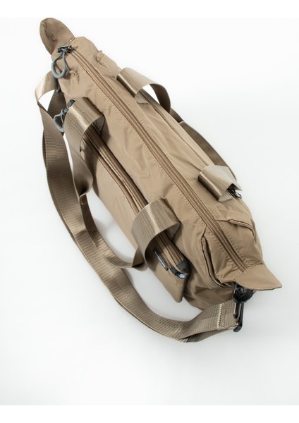 Sn 6019 Kadın Suya Dayanıklı Paraşüt Kumaş El Omuz Çantası Kol Çantası Çapraz Çantası