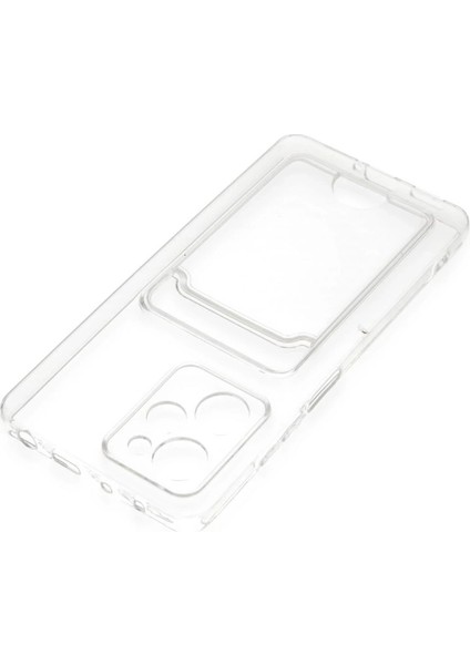 Xiaomi Poco X5 Pro 5g Kılıf Kart Şeffaf Silikon - Şeffaf fırsatları