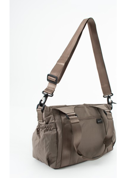 Sn 6018 Kadın Suya Dayanıklı Paraşüt Kumaş El Omuz Çantası Kol Çantası Çapraz Çantası