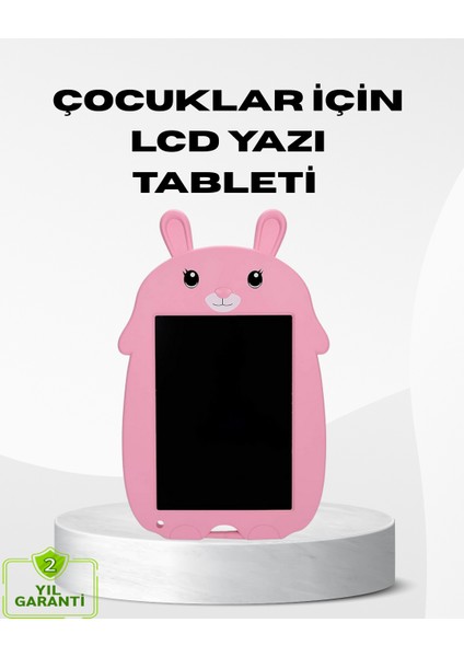 Çocuklar Için LCD Yazı Tableti Hafif Ekran Kilitli Çizim ve Eğitim Tableti - NJ001P-4I9TX1
