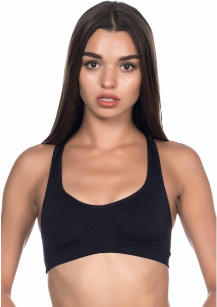 Siyah Mı Emay 4025 Pedli Sporcu Büstiyer