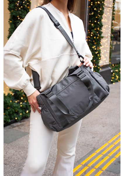 Sn 6018 Kadın Suya Dayanıklı Paraşüt Kumaş El Omuz Çantası Kol Çantası Çapraz Çantası modelleri