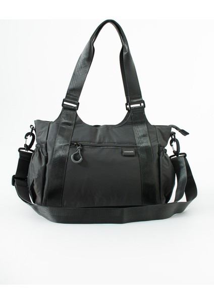 Sn 6018 Kadın Suya Dayanıklı Paraşüt Kumaş El Omuz Çantası Kol Çantası Çapraz Çantası