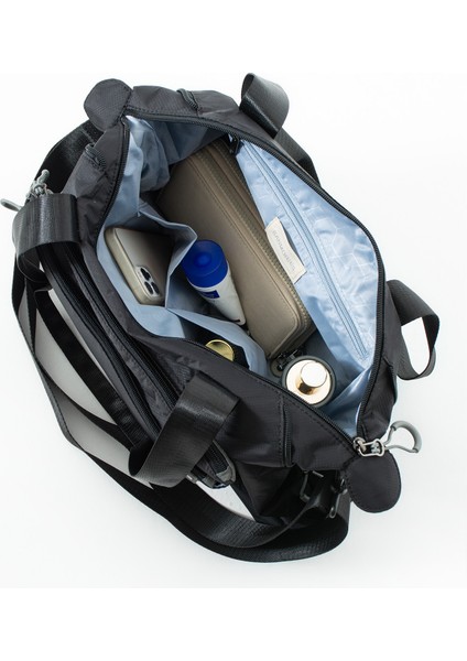 Sn 6019 Kadın Suya Dayanıklı Paraşüt Kumaş El Omuz Çantası Kol Çantası Çapraz Çantası