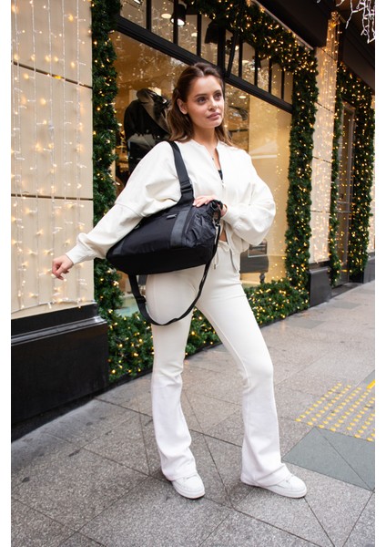 Sn 6018 Kadın Suya Dayanıklı Paraşüt Kumaş El Omuz Çantası Kol Çantası Çapraz Çantası fiyatları