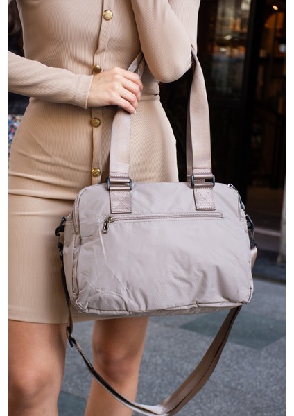 Sn 6016 Kadın Suya Dayanıklı Paraşüt Kumaş El Omuz Çantası Kol Çantası Çapraz Çantası modelleri