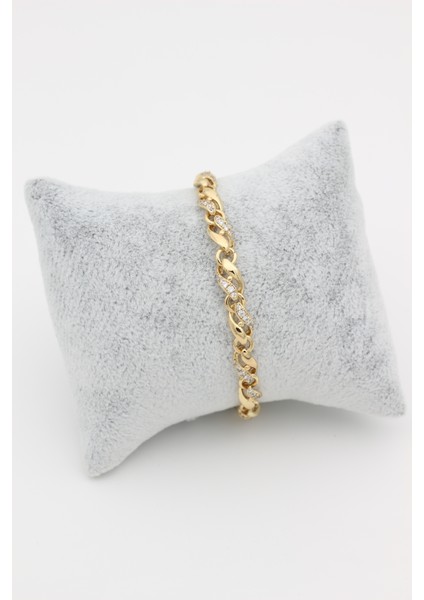 Stil Incisi/xupıng Jewelry Figaro Zirkon Taşlı Bileklik fiyatları