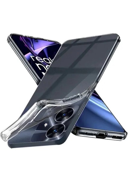 Realme Note 60 Kılıf Lüx Şeffaf Silikon