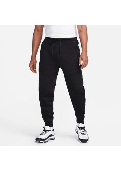 Tech Fleece Graphic Jogger Siyah Erkek Eşofman Altı-Sportxoutlet