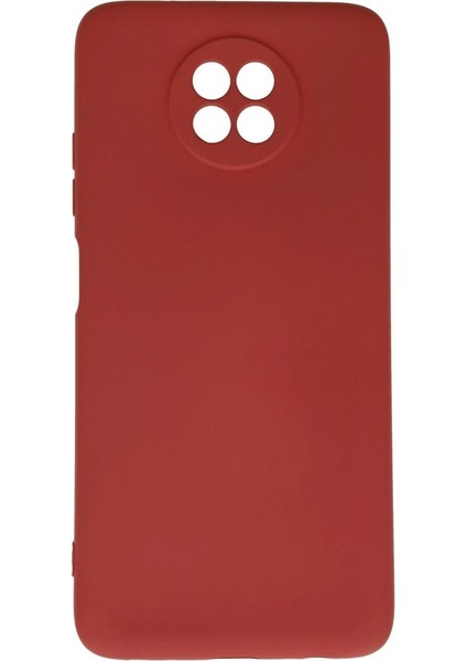 Xiaomi Redmi Note 9 5g Kılıf Nano Içi Kadife Silikon - Kiremit