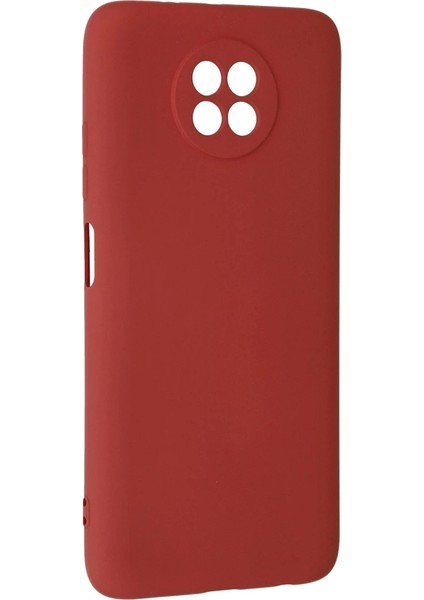 Xiaomi Redmi Note 9 5g Kılıf Nano Içi Kadife Silikon - Kiremit modelleri