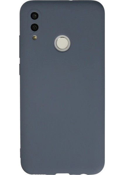 Huawei P Smart 2019 Kılıf Nano Içi Kadife Silikon - Gri