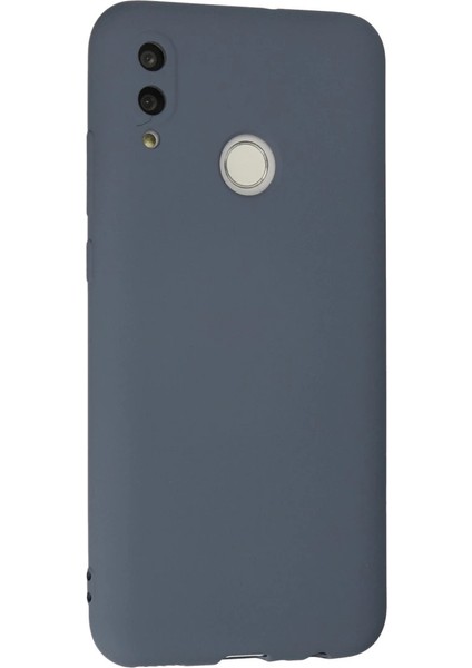Huawei P Smart 2019 Kılıf Nano Içi Kadife Silikon - Gri modelleri