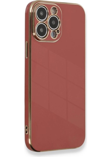 Iphone 13 Pro Max Kılıf Volet Silikon - Kırmızı