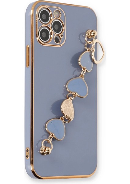 Iphone 12 Pro Max Kılıf Esila Silikon - Gri