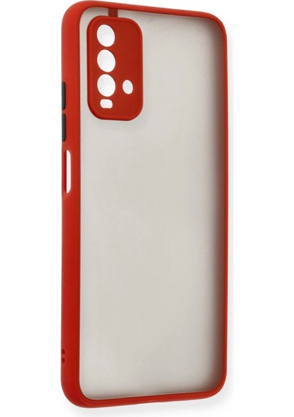 Xiaomi Redmi 9t Kılıf Montreal Silikon Kapak - Kırmızı fiyatları