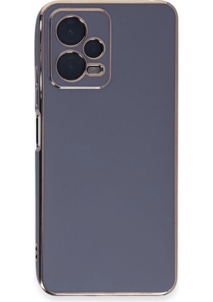 Xiaomi Redmi Note 12 Pro Plus Kılıf Volet Silikon - Mavi