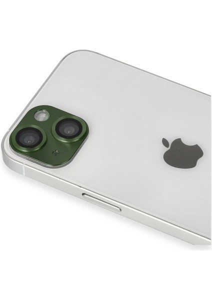 Iphone 13 Pers Alüminyum Kamera Lens - Yeşil modelleri