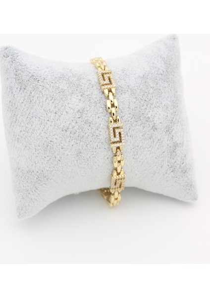 Stil Incisi/xupıng Jewelry Labirent Desenli Zirkon Taşlı Bileklik fiyatları