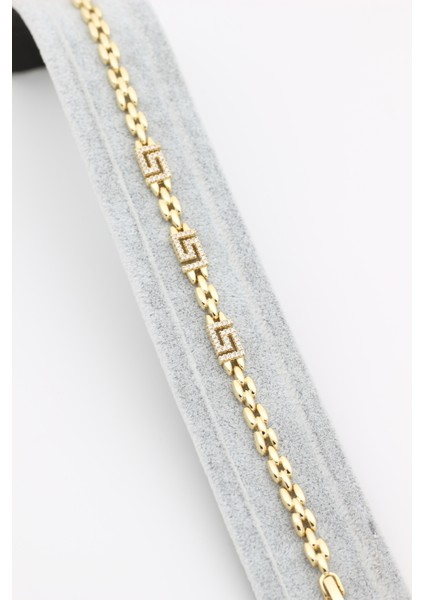 Stil Incisi/xupıng Jewelry Labirent Desenli Zirkon Taşlı Bileklik modelleri