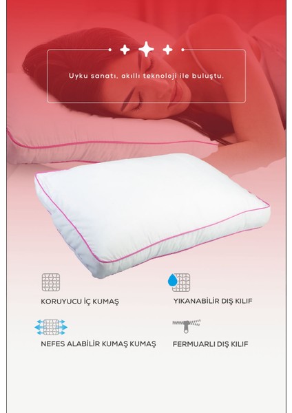 2 Adet Medikal Ortopedik Yastık,visco Parçacıklı Yüksek ,omurga Dostu Boyun Destek Yastığı 2000GR