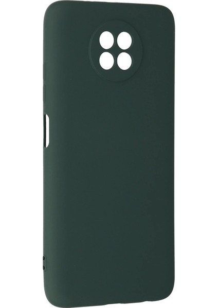 Xiaomi Redmi Note 9 5g Kılıf Nano Içi Kadife Silikon - Koyu Yeşil modelleri