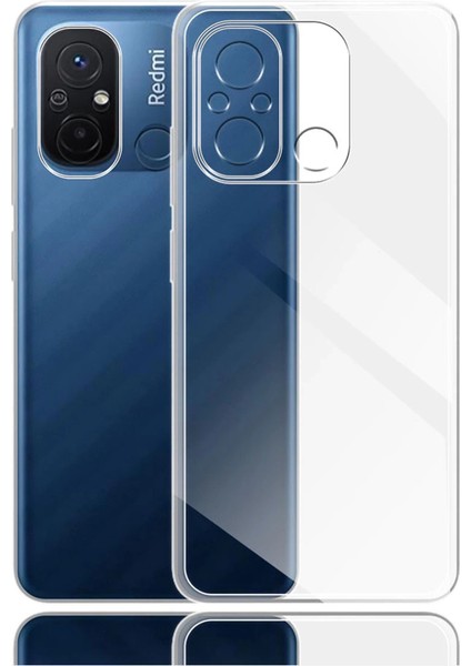 Xiaomi Redmi 12C Kılıf Lüx Şeffaf Silikon