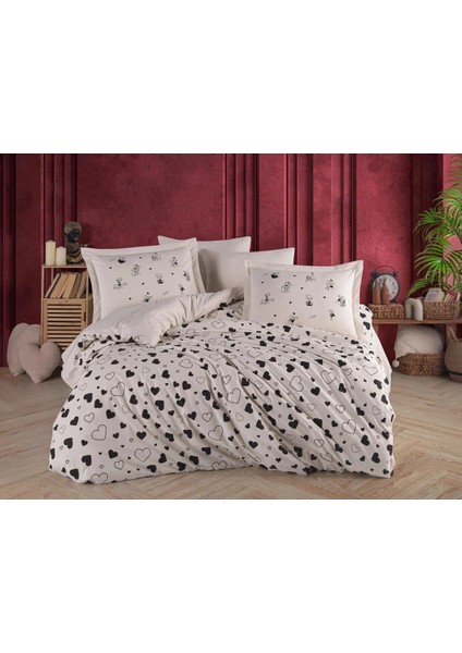 Buğz Hobby Çift Kişilik Poplin Nevresim Venüs Siyah fiyatları