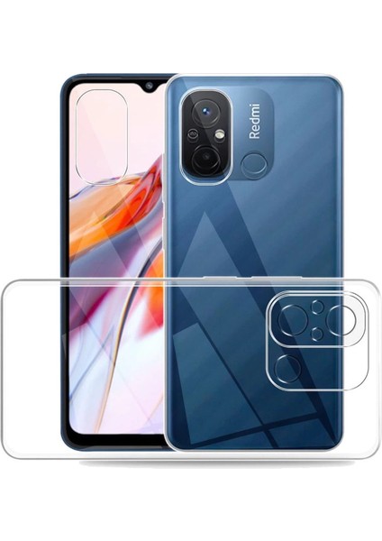 Xiaomi Redmi 12C Kılıf Lüx Şeffaf Silikon modelleri