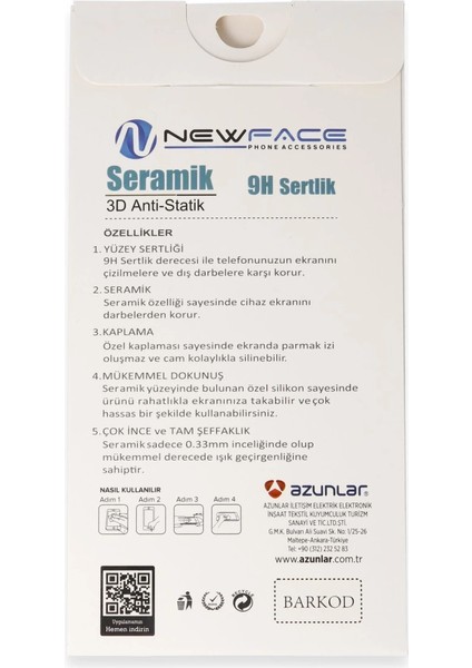 Oppo A15 3D Antistatik Seramik Nano Ekran Koruyucu indirimleri