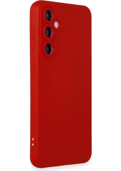 Samsung Galaxy S23 Fe Kılıf Nano Içi Kadife Silikon - Kırmızı fiyatları