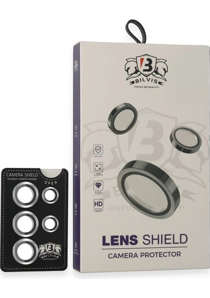 Samsung Galaxy S25 Ultra Bilvis Titan Kamera Lens - Gümüş