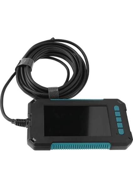 Ekranlı Çift Kameralı 10 mt Hafıza Kart Destekli Sert Kablo Yılan Endoskop Kamera 5.5 mm 4.3 Inc fırsatları