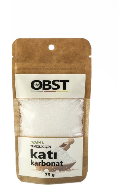 Obst Doğal Temizlik Için Katı Karbonat 75 gr