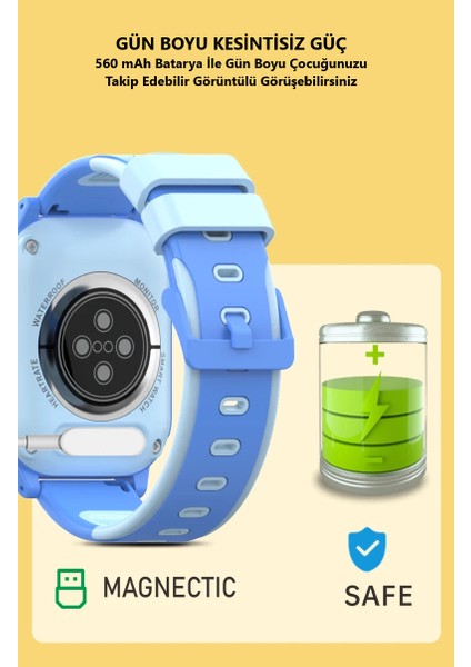 CT24 Mini Sim Kartlı 4g Video Görüşme Gps Takip Saati indirimleri