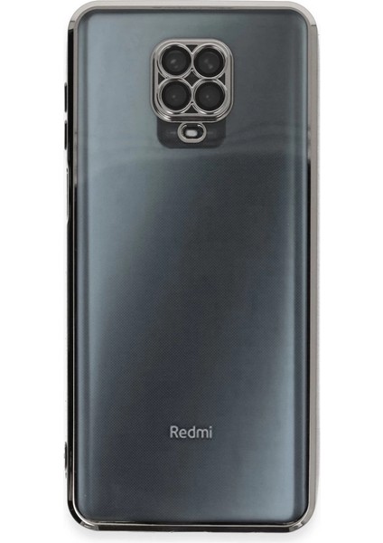 Xiaomi Redmi Note 9 Pro Kılıf Razer Lensli Silikon - Gümüş fiyatları