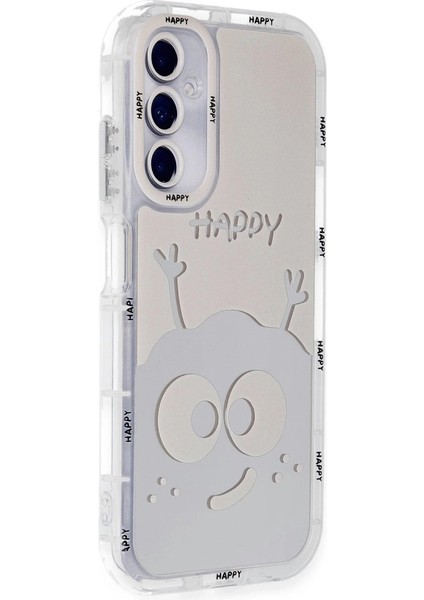 Newface Samsung Galaxy A05S Kılıf Reflexion Desenli Kapak - Desen 6