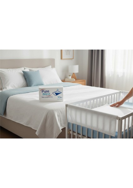 Puremed Yatak Koruyucu Örtü 60X90 cm Tek Kullanımlık Sıvı Geçirmez Hasta Altı Örtüsü fiyatları