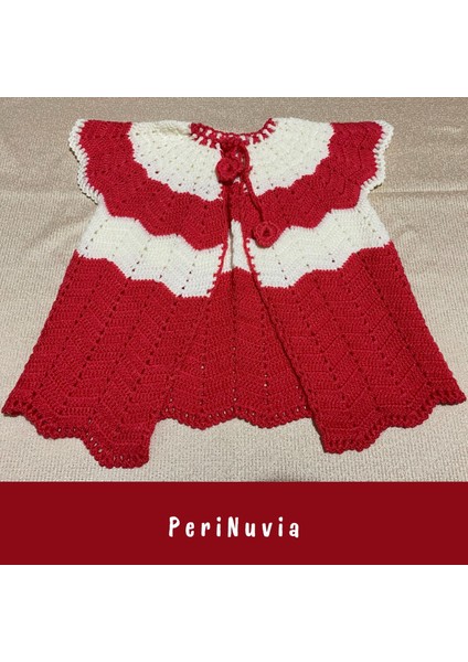 El Işi Kız Çocuk Yelek – 2-4 Yaş Arası – Örgü Model Şık Tasarım