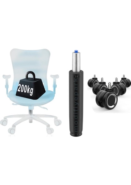 Oyuncu Koltuğu Tekeri Ofis Koltuğu Amortisörü Çalışma Koltuğu Tekeri Koltuk Pistonu