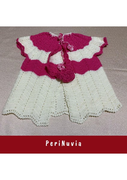 El Işi Kız Çocuk Yelek – 2-4 Yaş Arası – Örgü Model Şık Tasarım