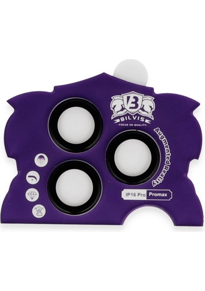 Newface Iphone 16 Pro Max Bilvis Titan Kamera Lens - Siyah fiyatları